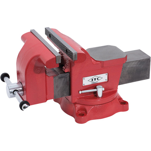 &eacute;tau de m&eacute;canicien, Largeur des m&acirc;choires 8", Profondeur de la gorge 3-1/2" Meunier Outillage Industriel