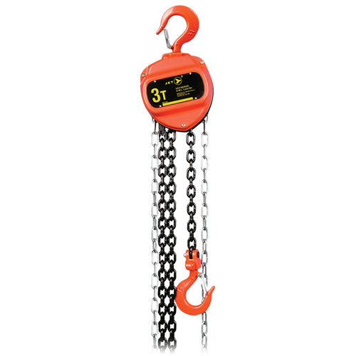 Palan &agrave; chaîne s&eacute;rie VCH, Lev&eacute;e 20', Capacit&eacute; 6600 lb (3 tonnes), Chaîne Acier alli&eacute; trait&eacute; &agrave; chaud Meunier Outillage Industriel