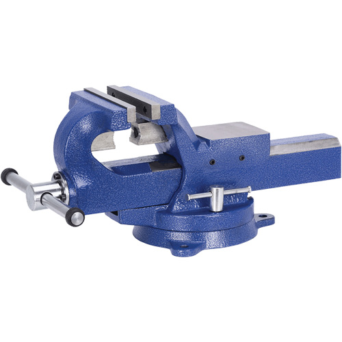 JADV-6 &eacute;tau d'&eacute;tabli super robuste, Largeur des m&acirc;choires 6", Profondeur de la gorge 3-6/10" Meunier Outillage Industriel