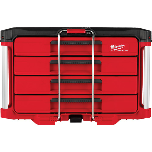 Boîte &agrave; outils avec 4 tiroirs PackOut, 16-3/10" x 22-1/5" x 14-3/10", Rouge Meunier Outillage Industriel