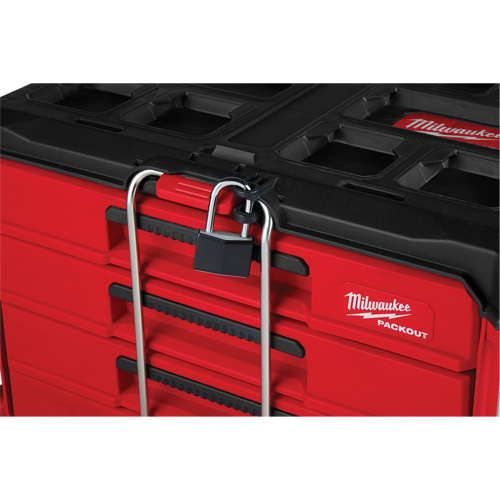 Boîte &agrave; outils avec 4 tiroirs PackOut, 16-3/10" x 22-1/5" x 14-3/10", Rouge Meunier Outillage Industriel