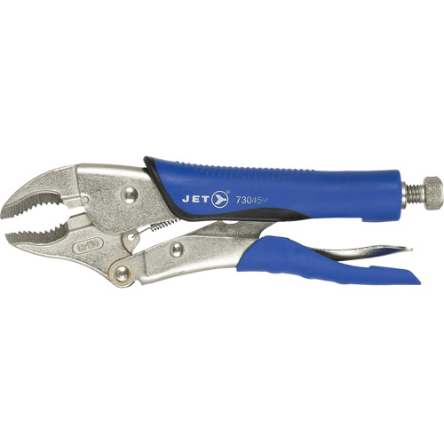 J10WRG Curved Jaw Locking Pliers, 10" Length, Curved Jaw Meunier Outillage Industriel