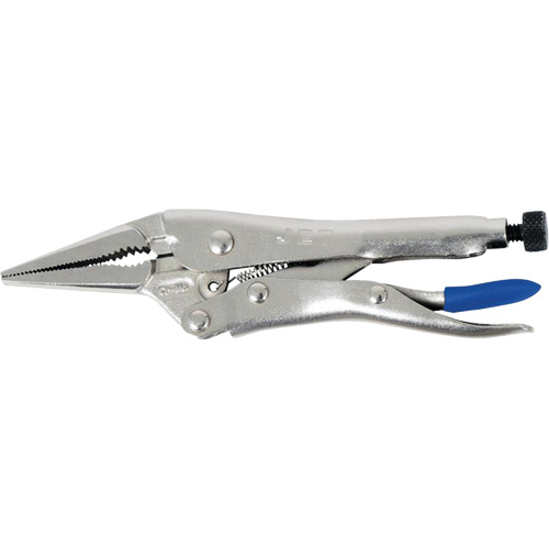 J4LN Long Nose Locking Pliers with Wire Cutter, 4" Length, Long Nose Meunier Outillage Industriel