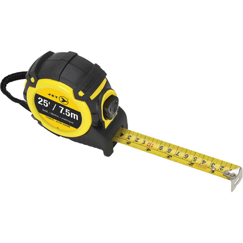 JLTM-425SM Tape Measures, 1" x 25', Metric & Imperial Graduations Meunier Outillage Industriel