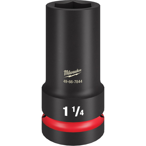 Shockwave Impact Duty Thin Wall Extra Socket, Impact, 1-1/4", 1" Drive, 6 Points, Deep Meunier Outillage Industriel