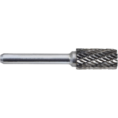A3-DC JET-KUT&reg; GP Cylindrical Shape Carbide Bur, 3/8" Dia., V Shank Meunier Outillage Industriel