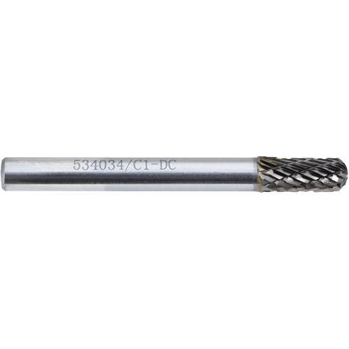 C1-DC Fraise au carbure &agrave; bout arrondi JET-KUT GP, 1/4" dia. Meunier Outillage Industriel