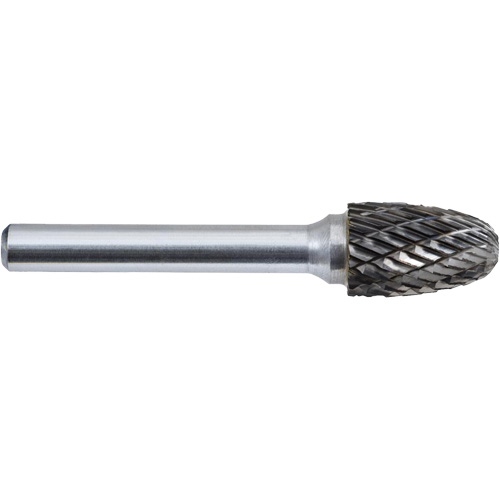 E5-DC Jet-Kut&reg; GP Oval Shape Carbide Bur, 1/2" Dia. Meunier Outillage Industriel
