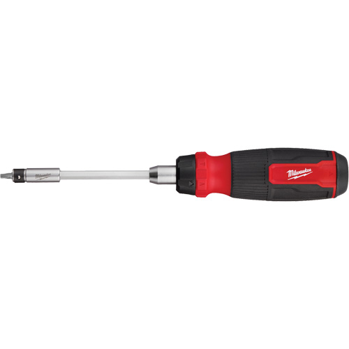 27-in-1 Ratcheting Security Multi-Bit Screwdriver, 10-11/100" L, Cushion Grip Handle Meunier Outillage Industriel
