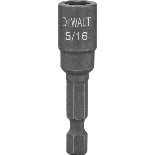 Impact Ready Magnetic Nut Driver, Hex, 5/16" Drive Size, 1-7/8" Length Meunier Outillage Industriel