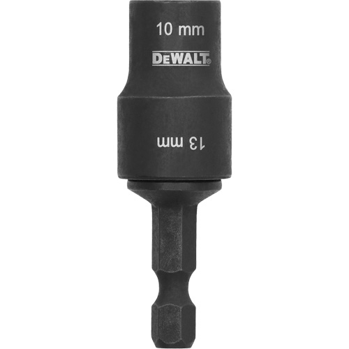 FLEXTORQ&reg; Double-Ended Detachable Nut Driver, 13 mm Drive, 4-4/5" L, Magnetic Meunier Outillage Industriel