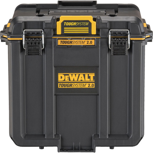 Boîte &agrave; outils compacte et profonde ToughSystem 2.0, 10" x 15-7/20" x 13-4/5", Noir/Jaune Meunier Outillage Industriel