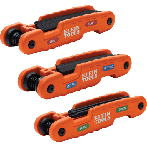 Pro Folding Hex Key Set, 31 Pcs., Metric & Imperial/Torx&reg; Meunier Outillage Industriel