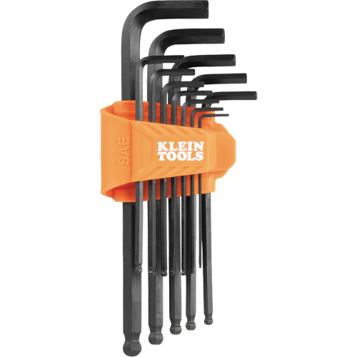 L-Style Ball-End Hex Key Wrench Set, 12 Pcs., Imperial Meunier Outillage Industriel