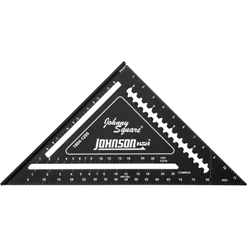 &eacute;querre de charpente 12" Johnny Square Professional Easy-Read Meunier Outillage Industriel
