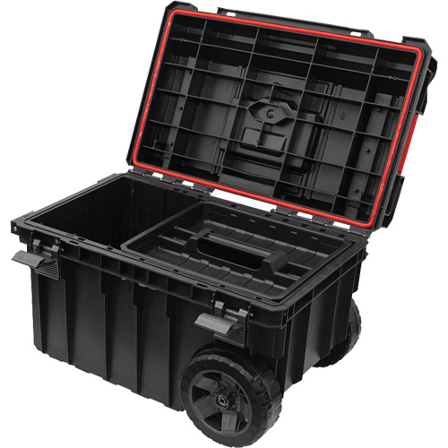 Coffre &agrave; outils roulant Arx, 23-4/5" x 16" x 15-3/5", Noir Meunier Outillage Industriel
