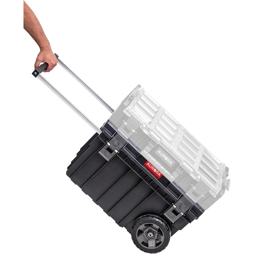Coffre &agrave; outils roulant Arx, 23-4/5" x 16" x 15-3/5", Noir Meunier Outillage Industriel