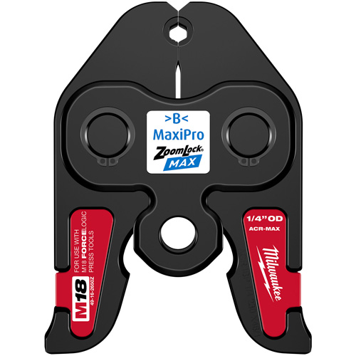 M&acirc;choire de presse ZoomLock MAX 1/4" pour outils de presse M18 FORCE LOGIC Meunier Outillage Industriel