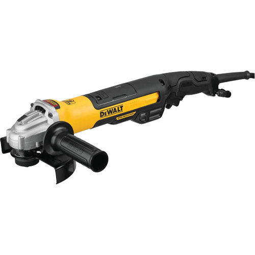 Petite meuleuse angulaire sans balais, queue de rat avec dispositif antirecul et sans blocage, 5"/6" Meunier Outillage Industriel
