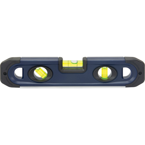 Torpedo Level, 9" L, 3 Vials, Magnetic Meunier Outillage Industriel