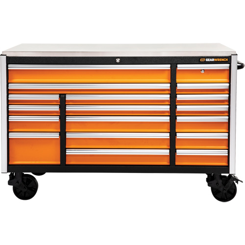 MEGAMOD Master Mechanics Tool Set in Premium Modular Foam Trays with Tool Storage, 1268 Pieces Meunier Outillage Industriel