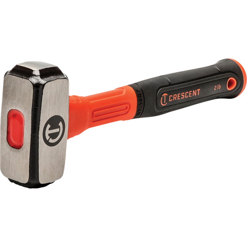 Drilling Hammer, 2 lbs., Cushion/Fibreglass Handle, 4" L Meunier Outillage Industriel