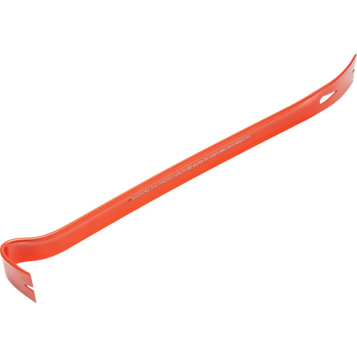 Barre-levier demi-ronde, 1-3/4" la, 21" lo Meunier Outillage Industriel