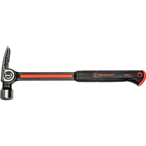 Milled-Face Framing Hammer, 28 oz., Solid Steel Handle, 16" L Meunier Outillage Industriel