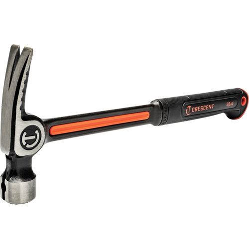 Milled-Face Framing Hammer, 28 oz., Solid Steel Handle, 16" L Meunier Outillage Industriel