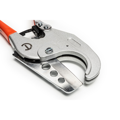 Coupe tuyau en PVC &agrave; rochet avec prises tremp&eacute;es, Capacit&eacute; de 1/4"- 2-3/8" Meunier Outillage Industriel