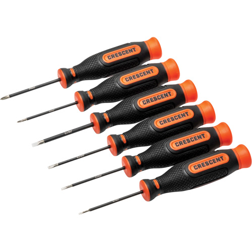 Diamond Tip Precision Screwdriver Set, 6 Meunier Outillage Industriel