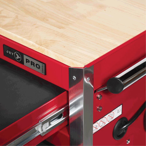 PRC4211 Armoire roulante de s&eacute;rie Pro, 11 tiroirs, 42" la x 18" p x Rouge Meunier Outillage Industriel