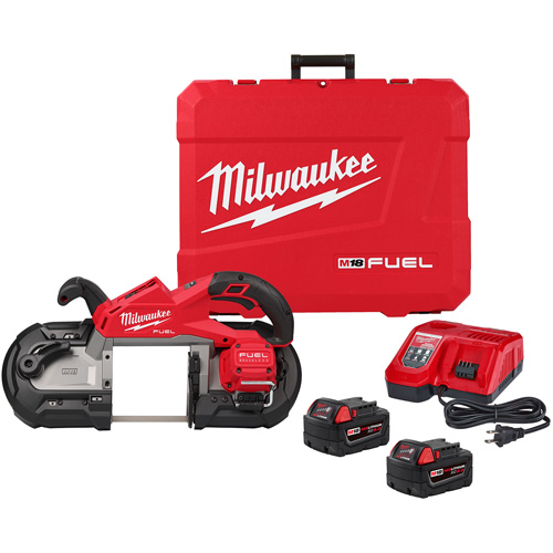 M18 FUEL Deep Cut Band Saw Kit, 18 V, 5" Capacity Meunier Outillage Industriel