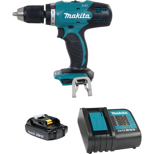 LXT Compact Drill-Driver Kit, Lithium-Ion, 18 V, 1/2"/1-7/16" Chuck, 420 in-lbs Torque Meunier Outillage Industriel