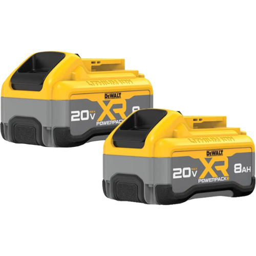 MAX* XR POWERPACK Batteries, Lithium-Ion, 20 V, 8 Ah Meunier Outillage Industriel