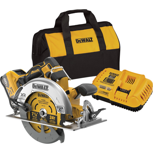 MAX* XR&reg; Brushless Cordless Circular Saw Kit with XR POWERPACK, 7-1/4", 20 V Meunier Outillage Industriel