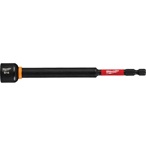 SHOCKWAVE Impact Duty Magnetic Nut Driver, 9/16" Drive, 6" L, Magnetic Meunier Outillage Industriel