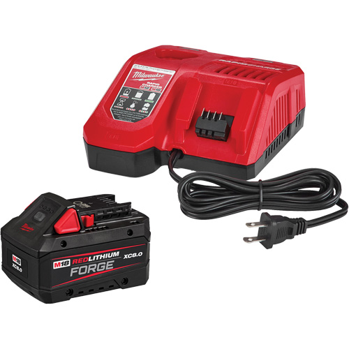M18 Redlithium Forge XC8.0 Starter Battery Kit, 18 V, Lithium-Ion Meunier Outillage Industriel