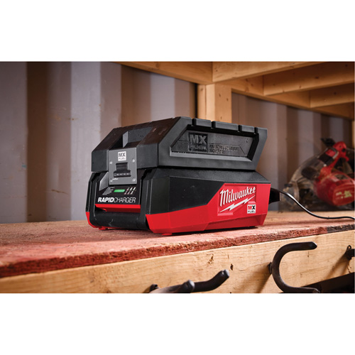 MX FUEL Rapid Charger, 120 V, Lithium-Ion/NiCd/Ni-MH Meunier Outillage Industriel