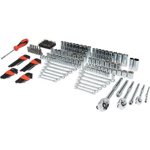 1/4", 3/8" & 1/2" Mechanics Hand Tool Set with 3-Drawer Storage Case Meunier Outillage Industriel