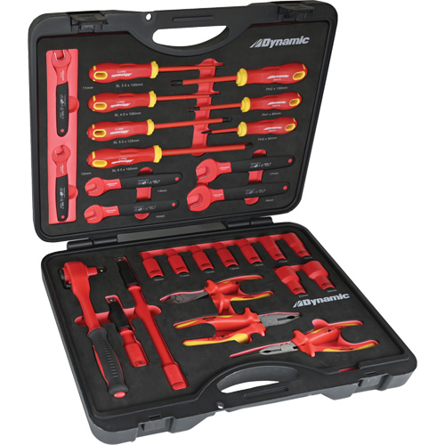Jeu d'outils isol&eacute;s, 1000 V, 28 M Meunier Outillage Industriel