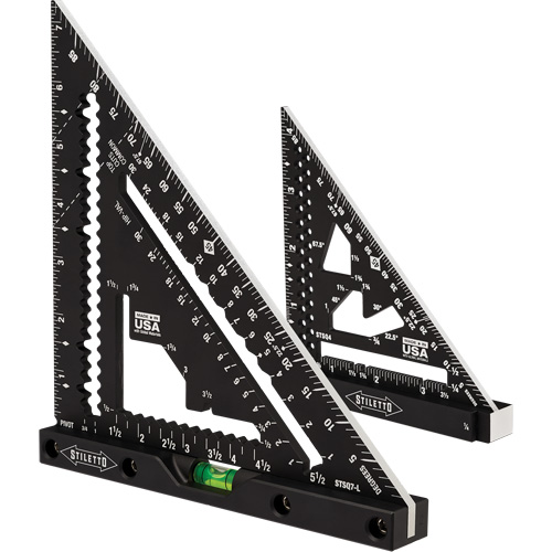 Ensemble d'&eacute;querres pour chevrons de 4,5" et 7" de Frame to Finish Meunier Outillage Industriel