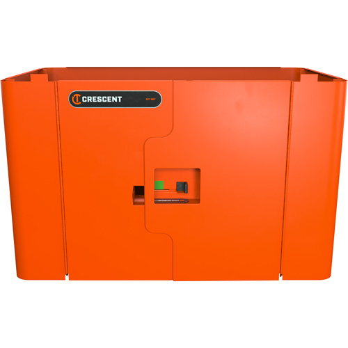 RAILWORKS Double Door Steel Security Panel Lockable Storage Meunier Outillage Industriel