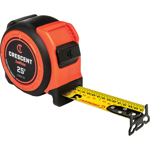 Ruban &agrave; mesurer CONTROLTOUCH, 1-3/16" x 25', Marques de goujon SAE Meunier Outillage Industriel