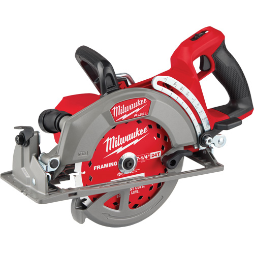 Scie circulaire &agrave; poign&eacute;e arri&egrave;re M18 Fuel - Outil seulement , 7-1/4", 18 V Meunier Outillage Industriel