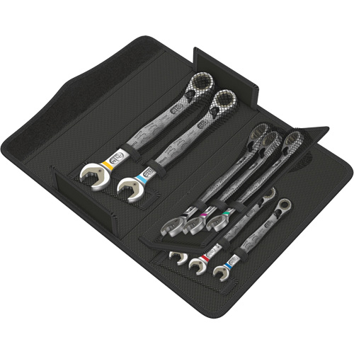 6001 Joker Switch Ratcheting Wrench Set, 8 Pcs, 5/16" Drive Size Meunier Outillage Industriel