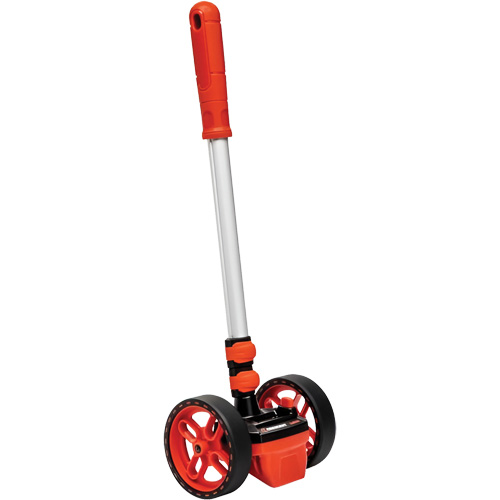 Roue de mesure &agrave; deux roues SAE , 4"/10,16 cm, Gamme de 9999', Pouces/pieds Meunier Outillage Industriel