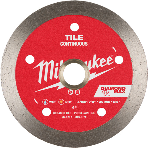 DIAMOND MAX Continuous Tile Diamond Blade Meunier Outillage Industriel