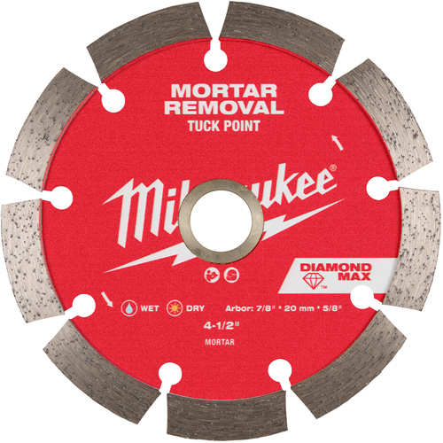 DIAMOND MAX Tuck Point Diamond Blade Meunier Outillage Industriel