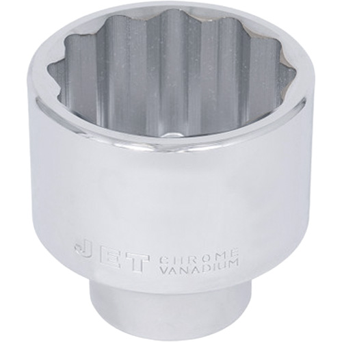 Chrome Socket, 50 mm, 1" Drive, 12 Points Meunier Outillage Industriel
